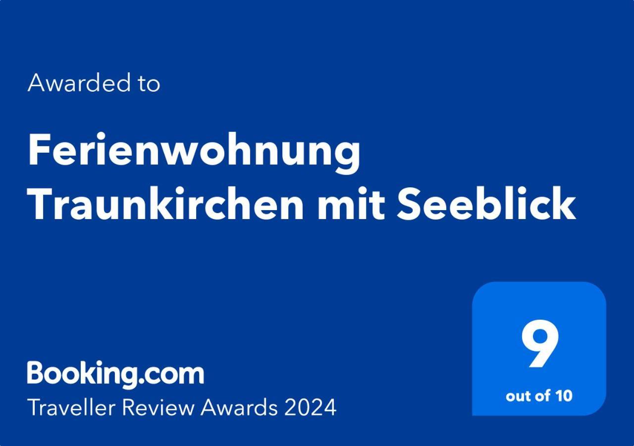 Ferienwohnung Traunkirchen Mit Seeblick Extérieur photo